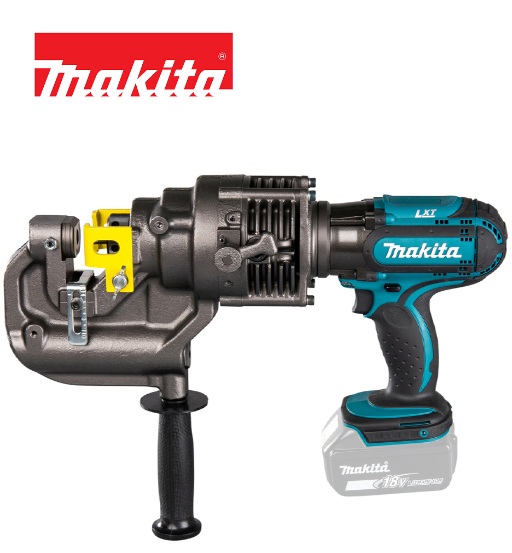 MAKITA CORDLESS HOLE PUNCHER FOR 18V LXT 150MM WITH BATTERY AND CHARGER KIT