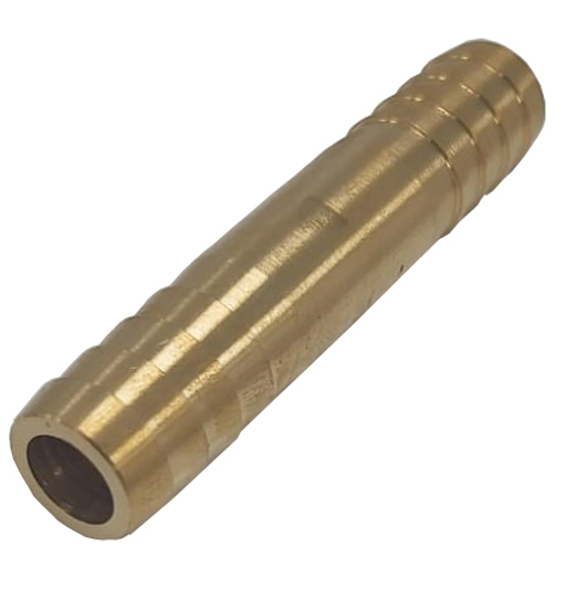 BRASS HOSE STRAIGHT CONNECTOR 12MM