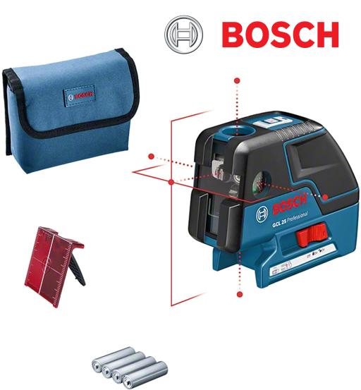 BOSCH GCL 25 PROFESSIONAL COMBI LASER