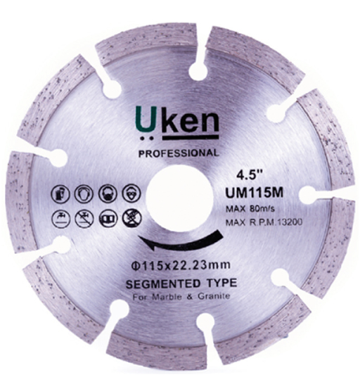 UKEN ELECTROPLATING DIAMOND SAW BLADE 105MM