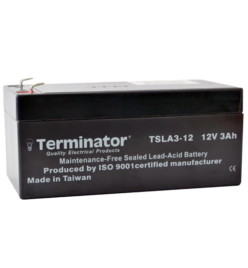 BATTERY 12V-3AH TERMINATOR      