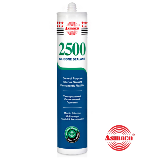 ASMACO SILICON SEALANT WHITE 2500     