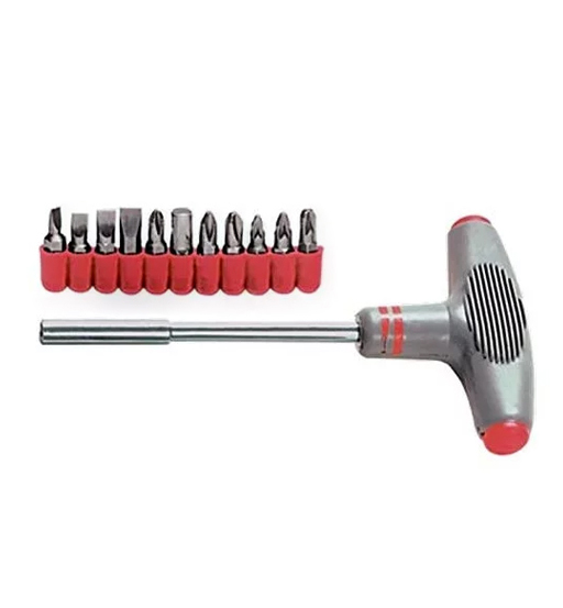 MTX BIT SET WITH T HANDLE 11 PCS        