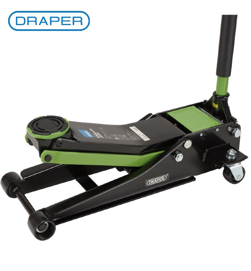 TROLLEY JACK 3 TON GREEN - DRAPER