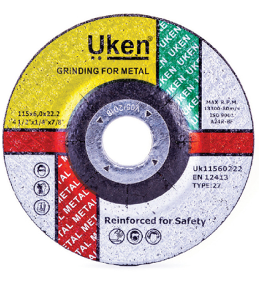 UKEN GRINDING DISC METAL 4.5