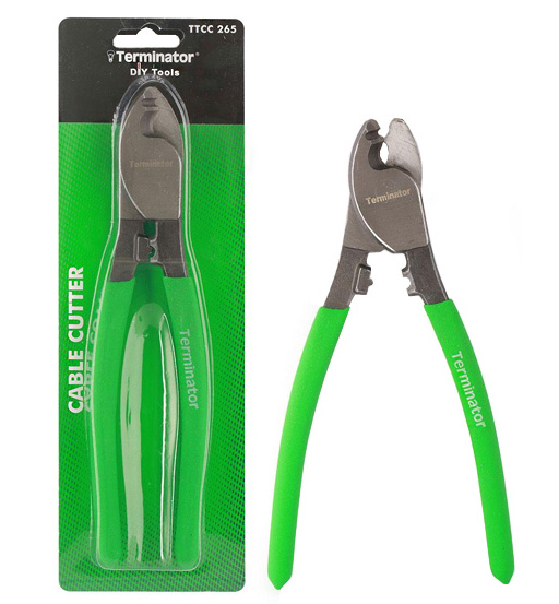 CABLE CUTTER WITH RUBBER GRIP 8