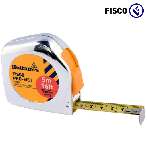 FISCO MEASURING TAPE 5 MTR STEEL PROMET