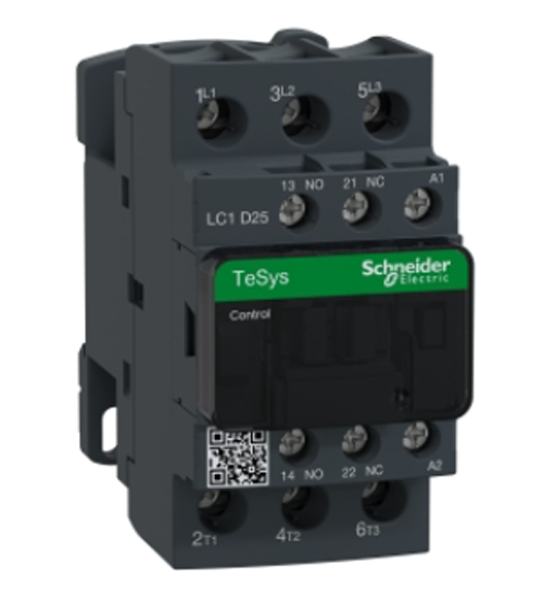 SCHNEIDER CONTACTOR 25A 3P 24V 