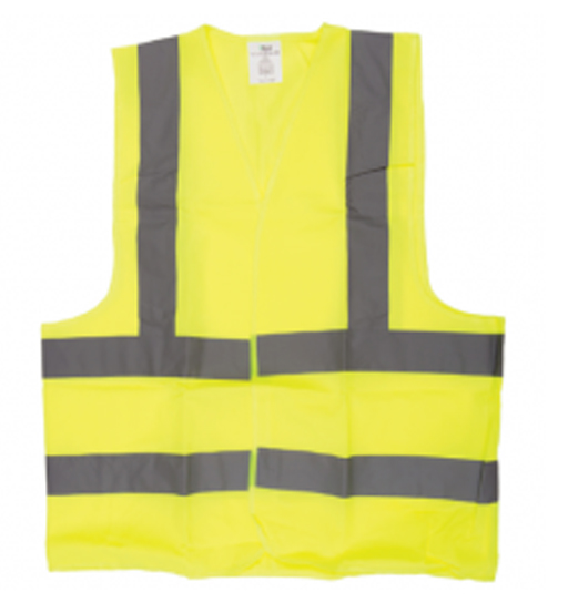 SAFETY JACKET GREEN FABRIC TYPE - SMALL