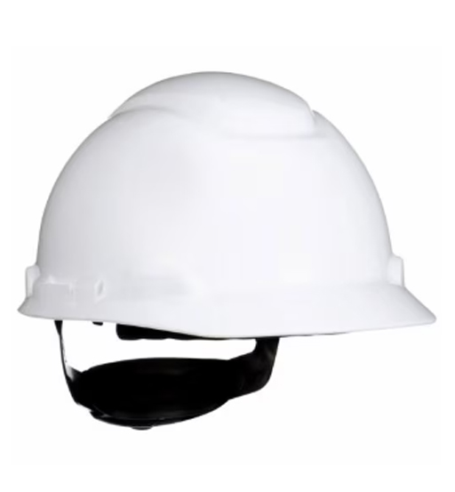 3M H-701P HARD HAT, WHITE 4-PT PIN      