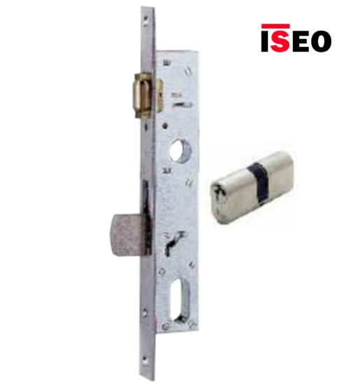 ISEO MORTICE LOCK FOR SMALL ALUMINIUM FRAME