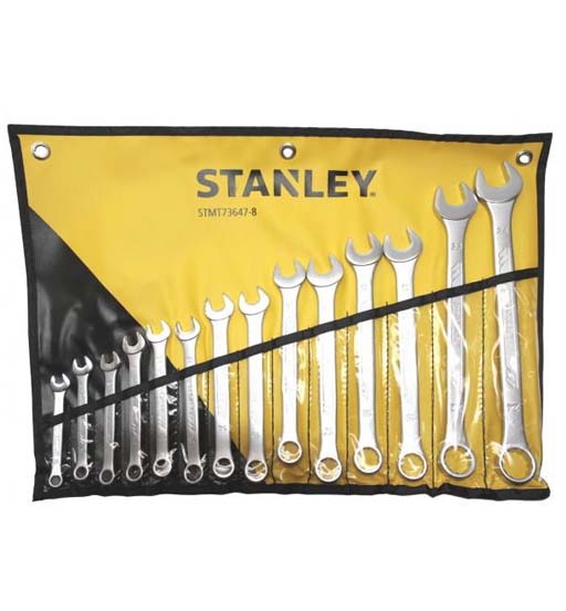 STANLEY COMBINATION WRENCH SET 14PCS