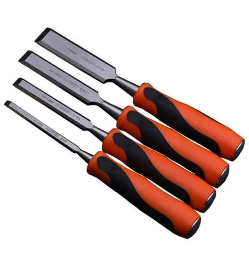 WOOD CHISEL SET 4PCS HARDEN