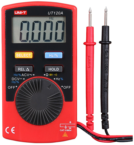 UNI-T POCKET DIGITAL MULTIMETER 600V