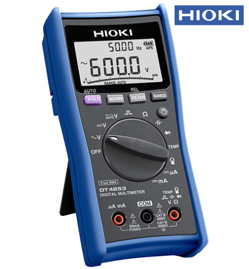 HIOKI DIGITAL MULTIMETER WITH mA DC, TEMPERATURE