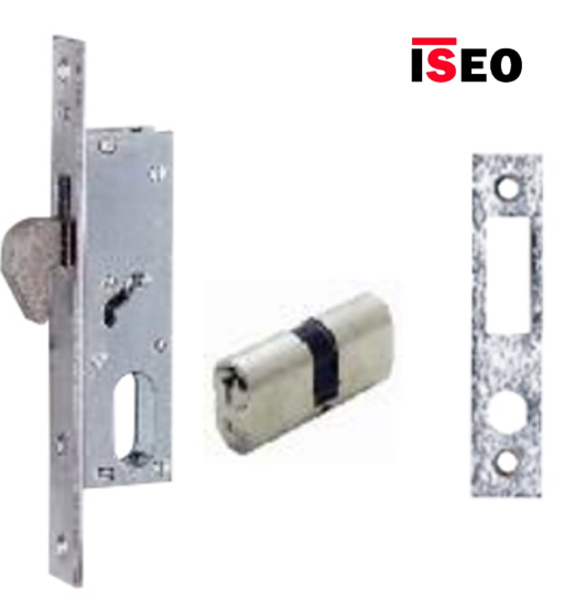 ISEO MORTICE LOCK FOR ALUMINIUM FRAME 20