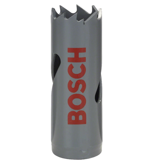 BOSCH BI-METAL HOLE SAW FOR ROTARY DRILLS/DRIVERS, FOR IMPACT DRILL/DRIVERS-19MM