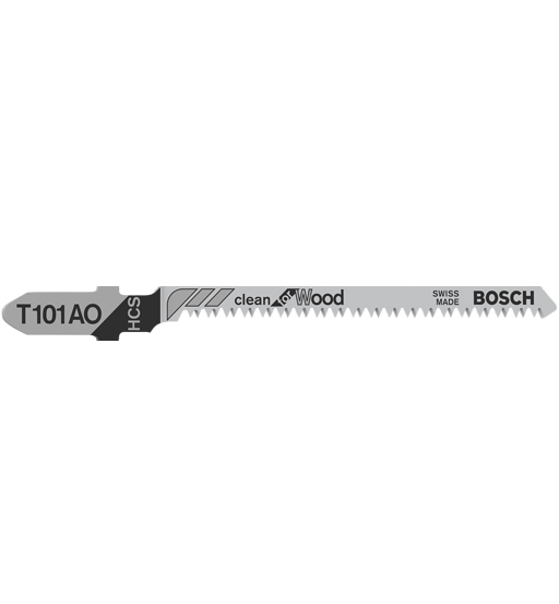 BOSCH T 101 AO CLEAN FOR WOOD JIGSAW BLADE