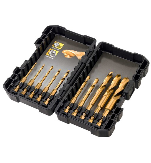 DEWALT TITANIUM 10 PIECE IMPACT SET