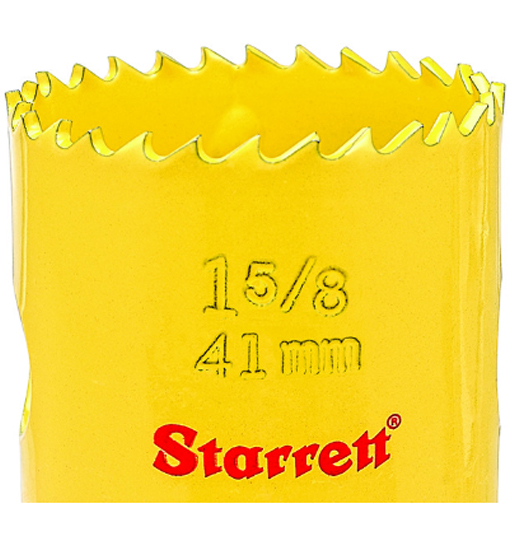 STARRETT HOLE SAW 41MM#SH0158