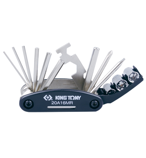 KING TONY BIKE REPAIR TOOL SET 16PCS    