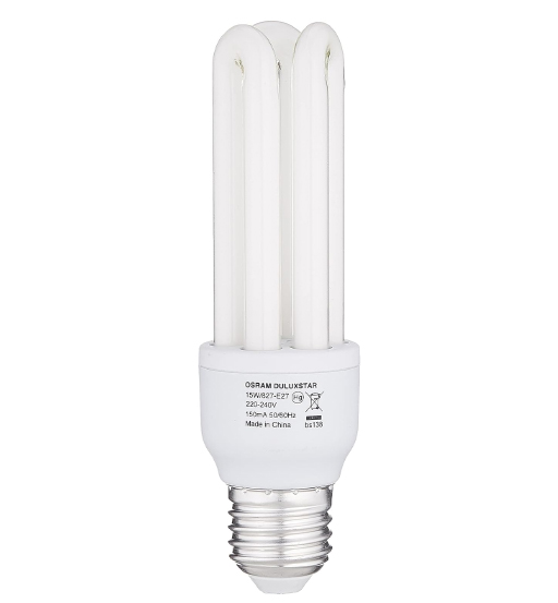 OSRAM ENERGY SAVER LAMP 15W/827 E27 W/W 