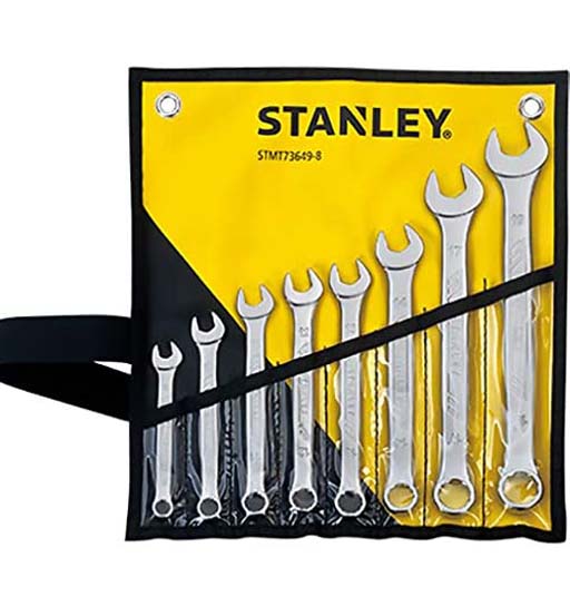 STANLEY 8PCS COMBINATION WRENCH SET