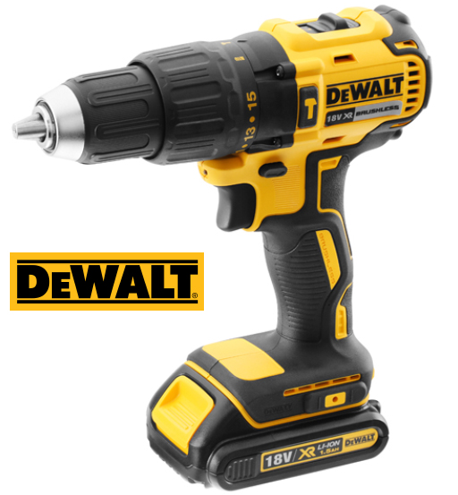 DEWALT 18V XR LI-ION BRUSHLESS COMPACT HAMMER DRILL 2 SPEED-220V