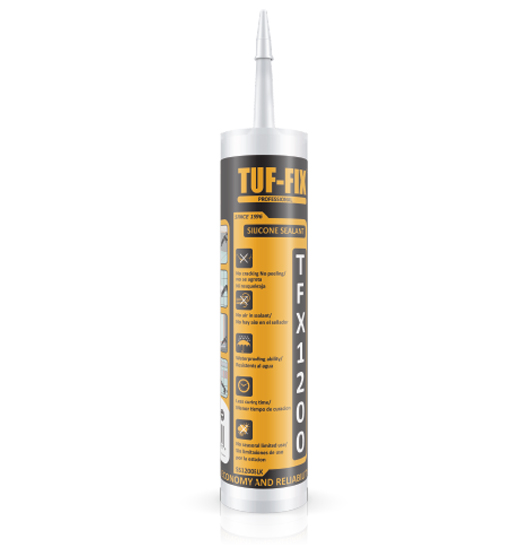 SILICON SEALANT CLEAR TUF-FIX GP  