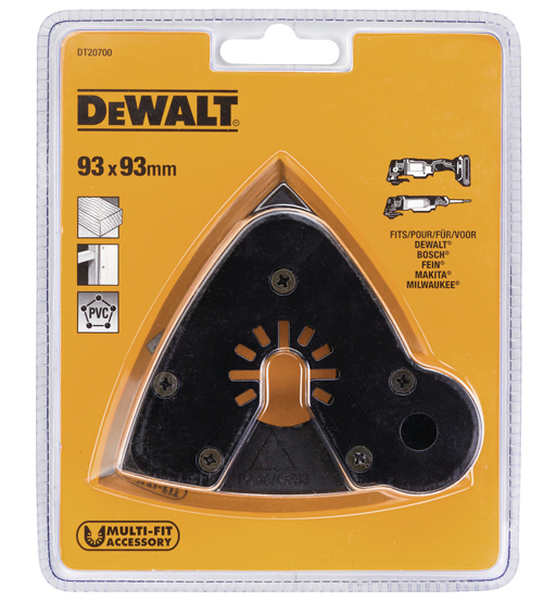 DEWALT OSCILLATING SANDING PLATE 93 X93MM