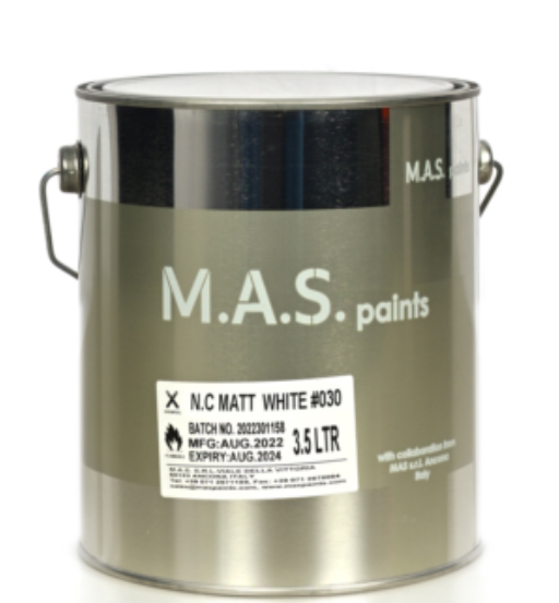 MAS NC AUTO MATT WHITE 3.5LTR