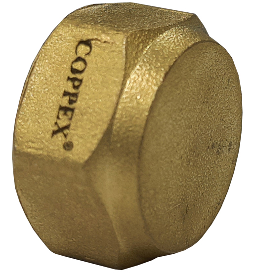 COPPEX AC SPLEET VALVE CAP 5/8 LG