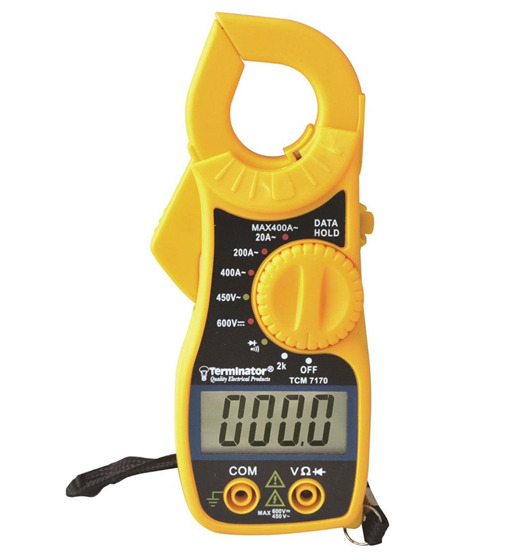 TERMINATOR DIGITAL MINI CLAMP METER 400A