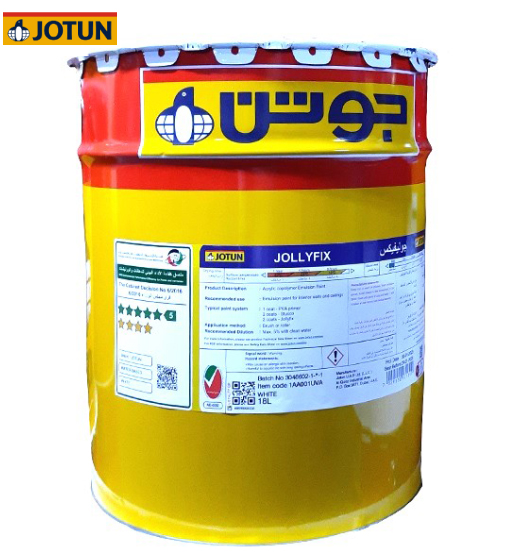 JOTUN JOLLYFIX MATT WHITE 18LTR