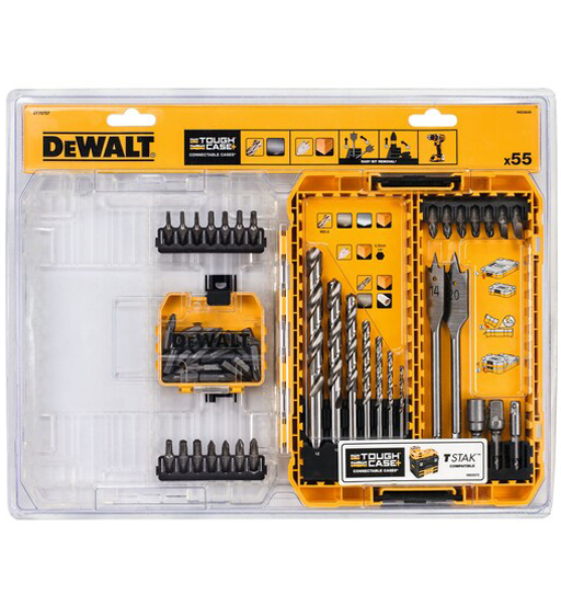 DEWALT 55PC METAL&WOOD DRILL DRIVE SET