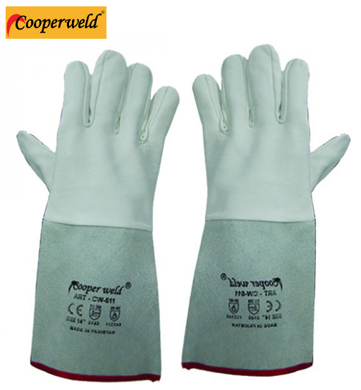 COOPERWELD TIG WELDING GLOVES WHITE