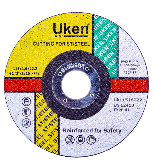 UKEN CUTTING DISC METAL/INOX 9