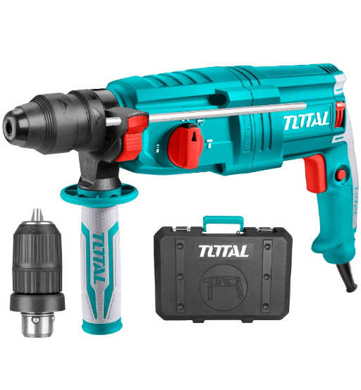 TOTAL ROTARY HAMMER CONCRETE: 26MM 800W