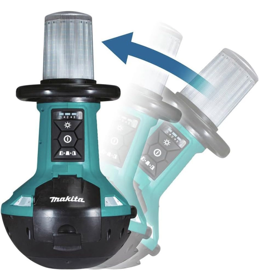 MAKITA CORDLESS AREA WORKLIGHT FOR 18V LI-ION LXT AND AC WITH BATTERY AND CHARGER KIT