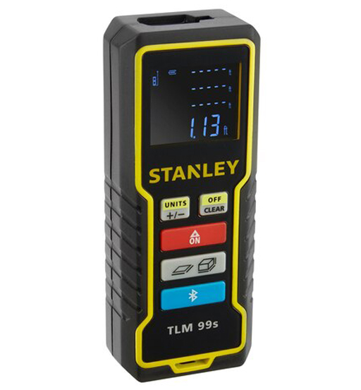 STANLEY® 30M LASER DISTANCE MEASURER WITH BLUETOOTH CONNECTIVITY(TLM99S)