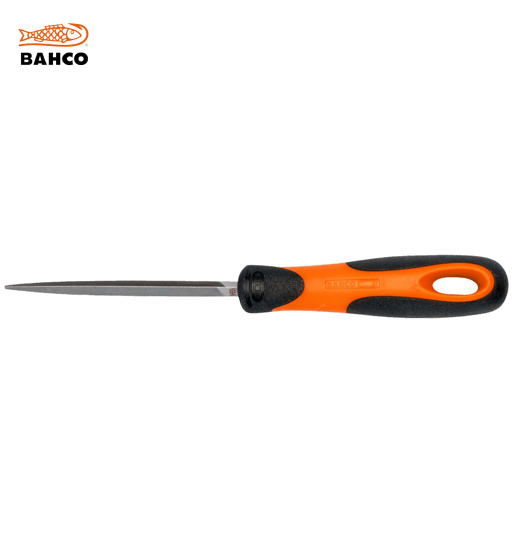 BAHCO THREE SQUARE FILE BASTARD CUT 200 MM