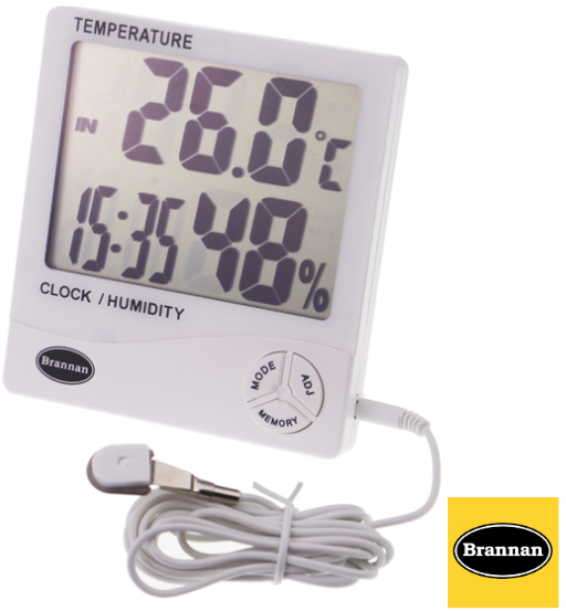 BRANNAN THERMO HYGROMETER DIGITAL    