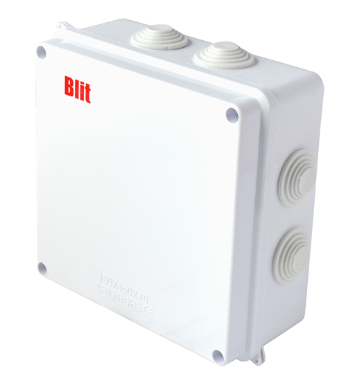 BLIT-ENCLOSURE BOX WITH KNOB RA200X155X80MM