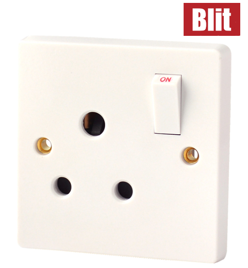 BLIT SWITCH SOCKET 15A 250V(SINGLE)