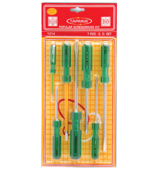 SCREW DRIVER SET TAPARIA 1017