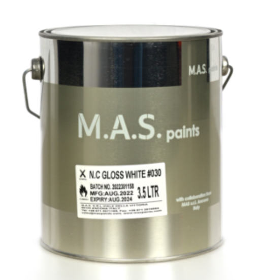 MAS NC GLOSS WHITE 3.5LTR #030