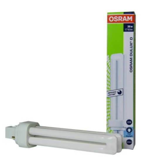 OSRAM PL LAMP 26W 2P 865                