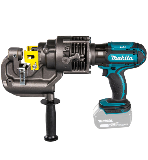 MAKITA CORDLESS HOLE PUNCHER FOR 18V LXT 150MM WITH BATTERY AND CHARGER KIT