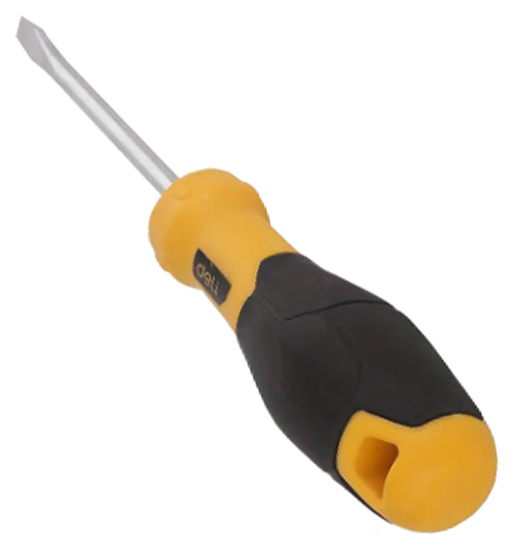 SCREW DRIVER FLAT 3 X 75 MM DELI        