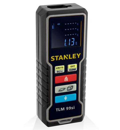 STANLEY® 35M LASER DISTANCE MEASURER WITH BLUETOOTH CONNECTIVITY(TLM99Si)